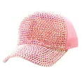 thumbnail image 1 of Baberdicy Hat Fashion Topee Embroidered Baseball Cap Cap Flower Denim Women Man Baseball Caps Baseball Cap Pink, 1 of 3