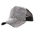 thumbnail image 1 of Baberdicy Hat Fashion Topee Embroidered Baseball Cap Cap Flower Denim Women Man Baseball Caps Baseball Cap Silver, 1 of 3