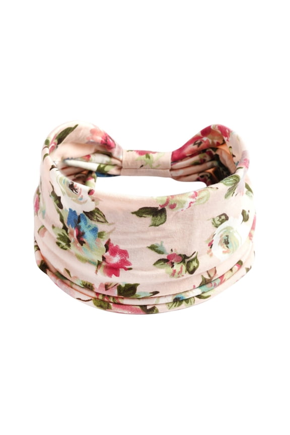 Head Wraps for Women's Hair Headband Headband Hair Sports Headband Elastic Running Headband Exercise Non Slip Wicking Ladies Headband Hijab Knotted Wide Yoga Elastic Heardband Headwraps