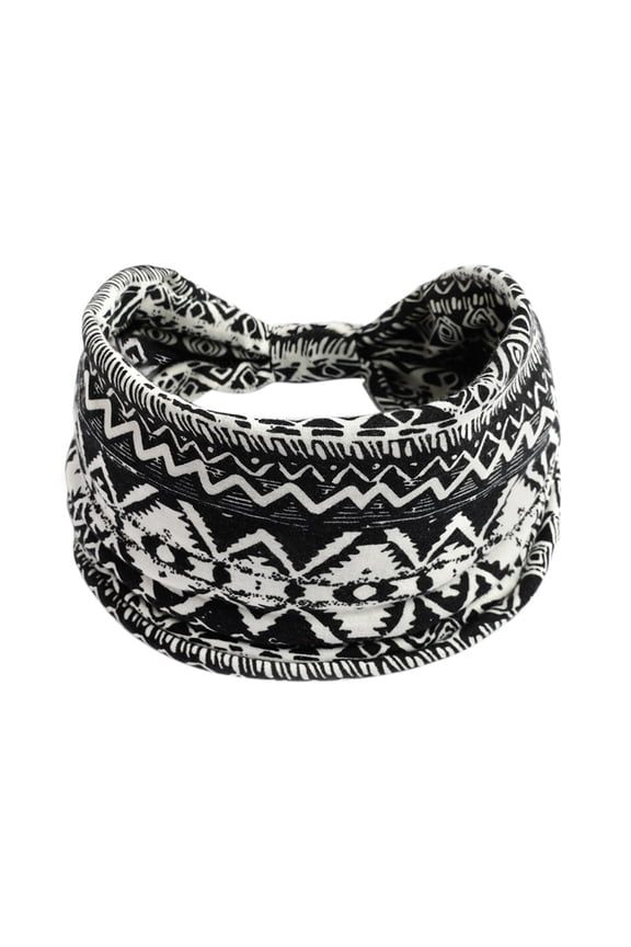 Head Wraps for Women's Hair Headband Yoga Exercise Headband Ladies Headband Hair Wide Wicking Knotted Elastic Running Non Slip Headband Sports Headband Hijab Elastic Heardband Headwraps