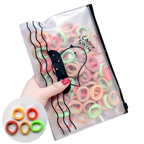 Baberdicy Head Wraps for Women's Hair Bands Kids Rubber Ponytail Pcs Colorfull Hair 50/101 Accessories Girls Elastic Headband Headwraps