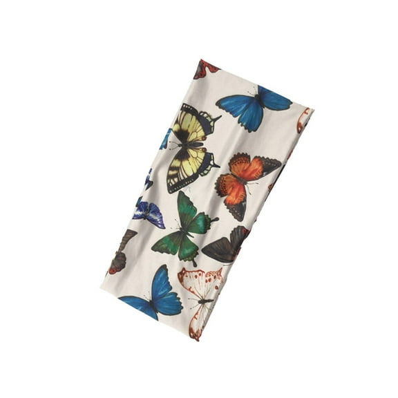 Baberdicy Head Wraps for Women's Hair Women Solid Color Headband Elastic Head Wrap Hair Band Bandana Headwraps