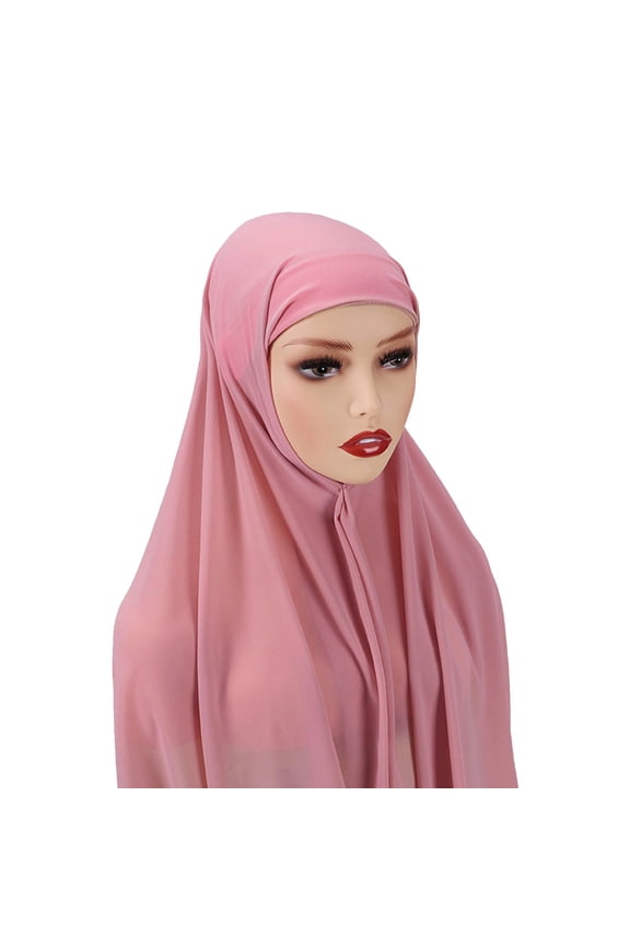 Headband Women's Soft Chiffon Long Scarf Shawl Fashion Muslim Hijab Wrap Hijab
