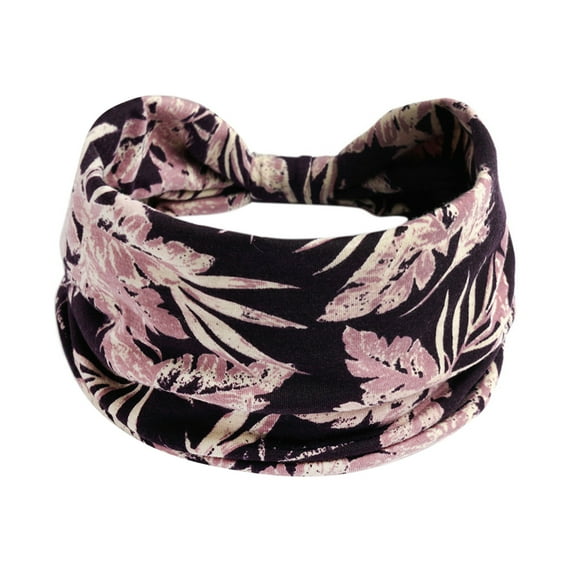 Baberdicy Headbands for Women Clearance!Yoga Exercise Headband Ladies Headband Hair Wide Wicking Knotted Elastic Running Non-Slip Headband Sports Headband Hijab Elastic Heardband Hippie O