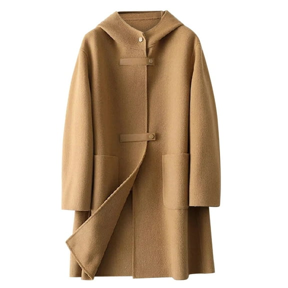 Baberdicy Lady Trench Coat Women Lapel Long Trench Womens Jacket Autumn Coats Slim Jacket Long Outwear Womens Trenchcoat Women's A