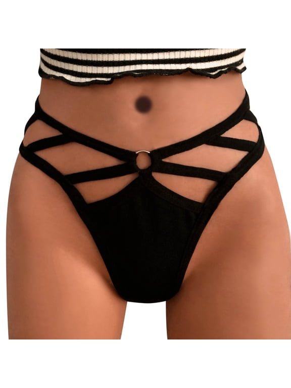 Lencería for Women 2023 Girl Women High Waist G String Brief Pantie Thong Lencería Underwear Thongs