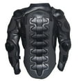 thumbnail image 1 of Baberdicy Mens Tops Motorcycle Full Body Jacket Racing Spine Chest Protecto Coat Fleece Jacket Black, 1 of 4