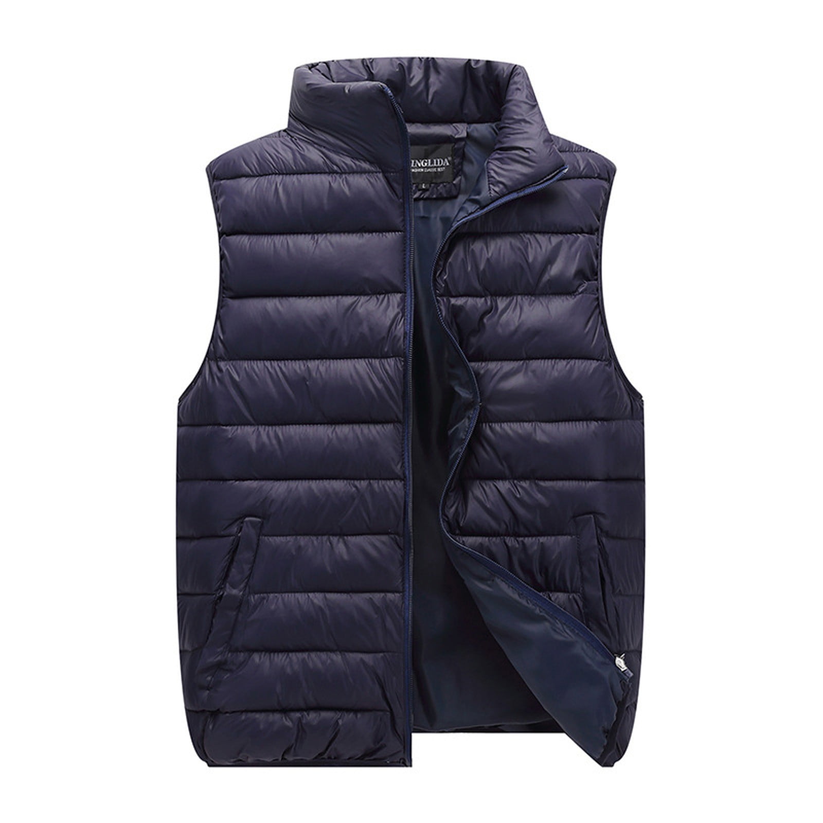 ジャケット・アウター SO ORIGINAL HALF ZIP PADDING VEST(BLACK) ジャケット・アウター SO ORIGINAL HALF ZIP PADDING VEST(BLACK