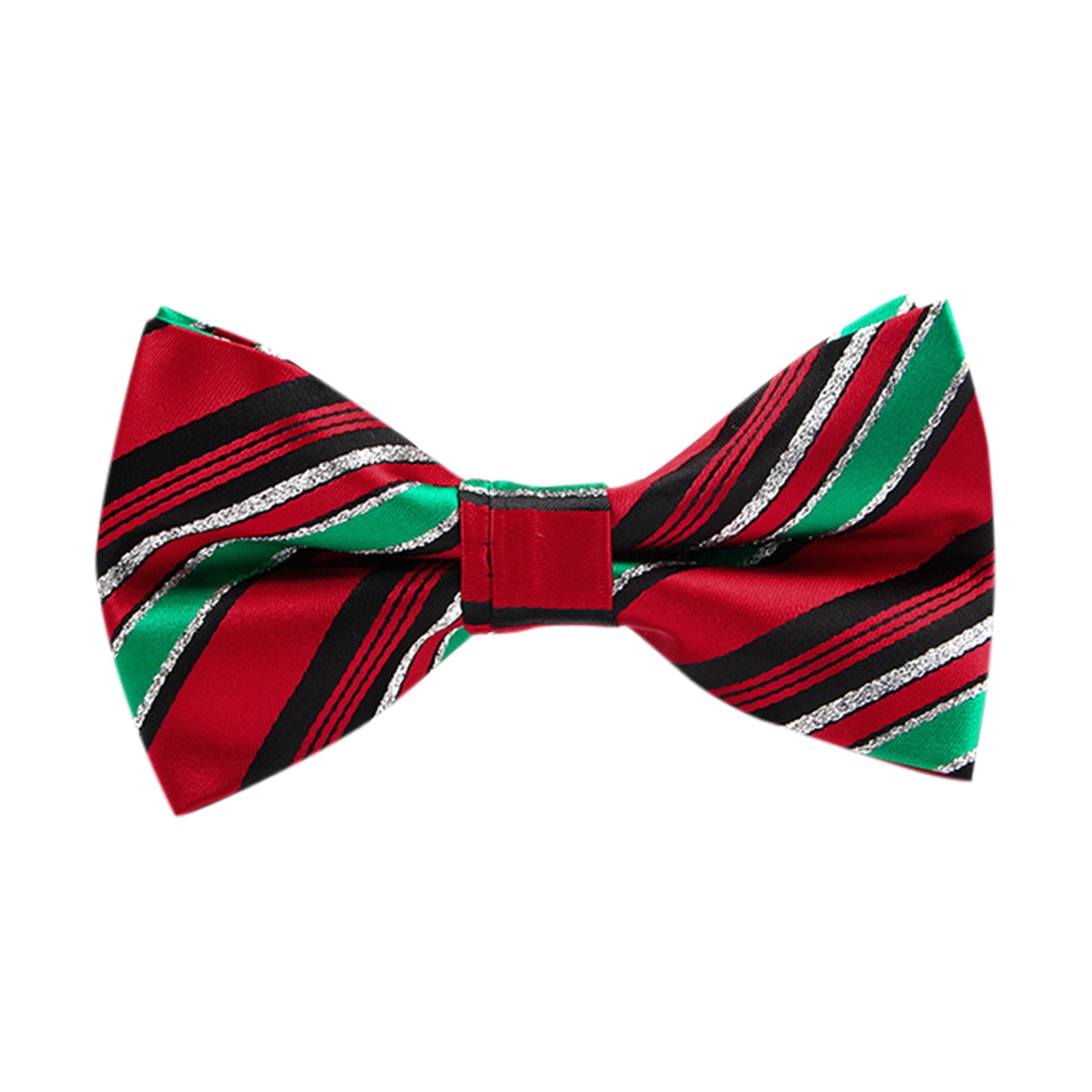 Baberdicy Red Tie Wedding Tie Printed Length Bow Holiday Christmas Men
