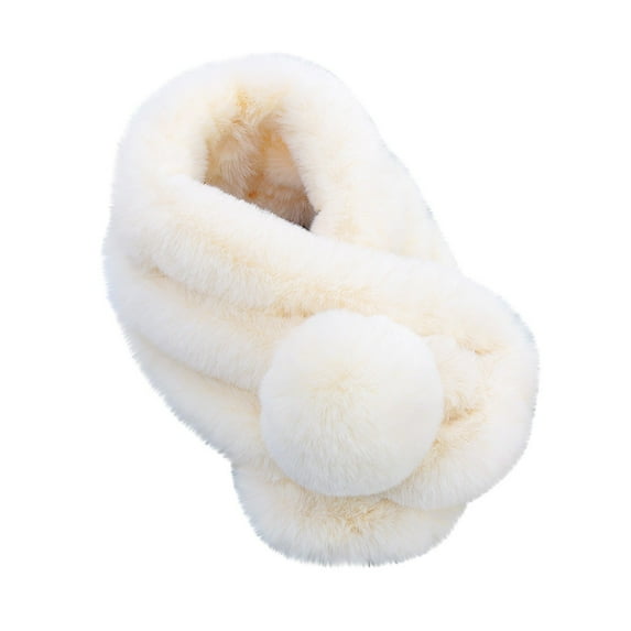 Baberdicy Scarf Warm Scarffaux Against Coldness Hiking Women Scarf for Women Beige