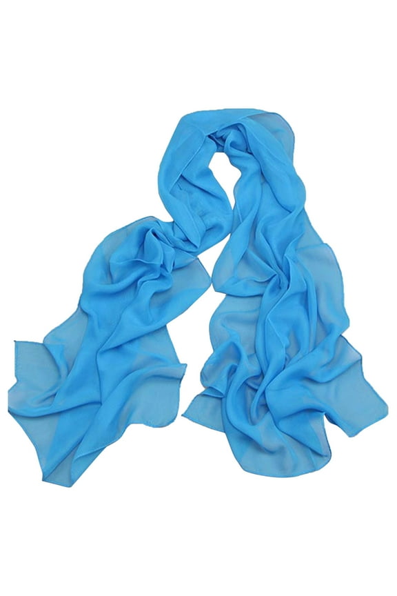 Scarf for Women Clearance!Womens Solid Color Chiffon Silk Scarf Candy Color Scarf Scarf Shawl Fashion Scarves K
