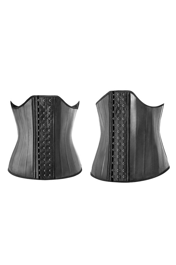 Shapewear Tummy Control Women's Waist Trainer Corset Waist Belt Latex Support Chest Plastic Belt 25 Bone Rubber Corset Belt Steel Bone Extender Shapewear Bodysuit