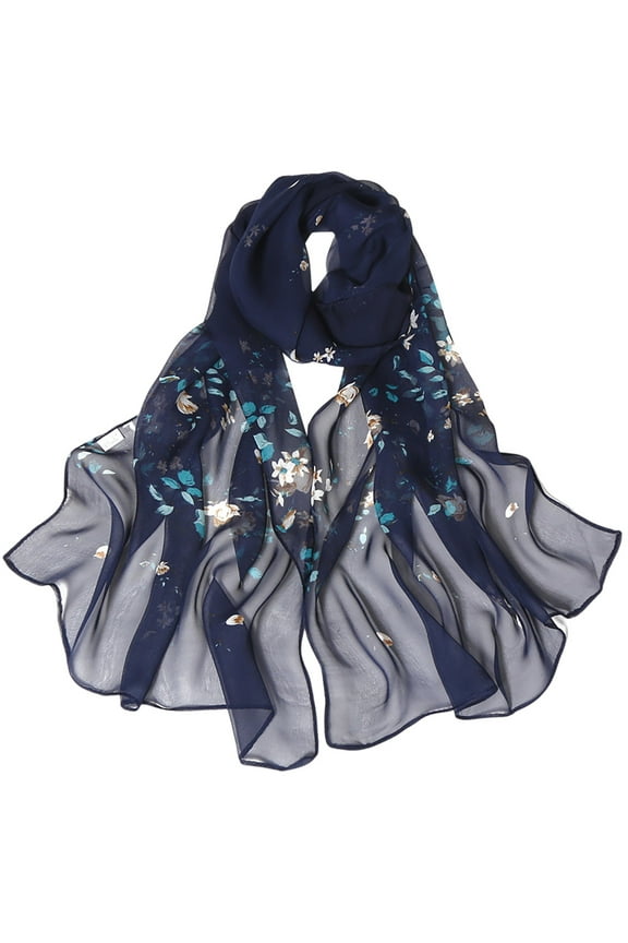 Silk Scarf Women's Summer Scarf Beach Scarf Long Thin Scarf