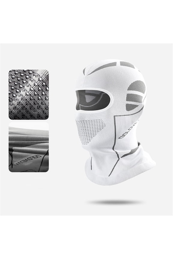 Ski Mask, Full Face Hood, Windproof Plush Head Cover, Motorcycle Balaclava for Men Women, Skiing, Snowboarding, Extreme Cold Protection ( Grey)