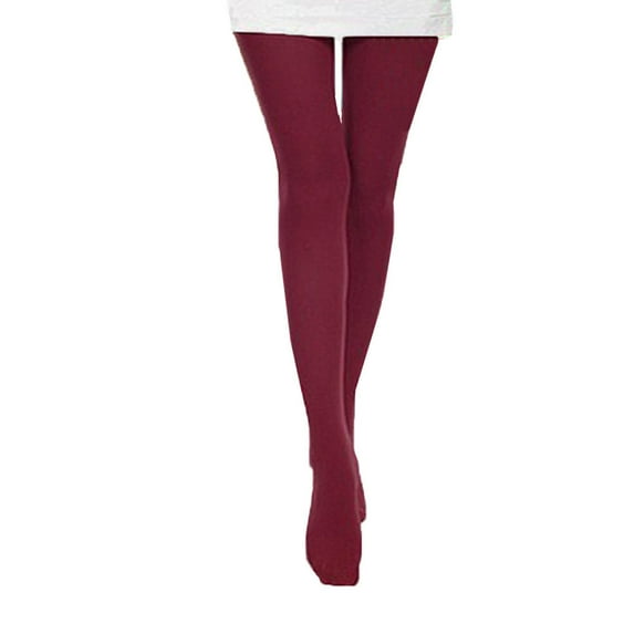 Baberdicy Socks Autumn Burnish Opaque Tights Candy Color Leggings Tights Trample