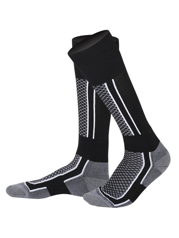 Socks Socks Socks Snow Ski Ski Walking Women/Men/Kids Winter Snow Sports Thermal Long Socks Mens Socks Grey