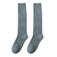 thumbnail image 1 of Baberdicy Socks Womens to Keep Warm Sock High The Knee Lightweight Cotton Socks Thigh High Socks, 1 of 5