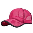thumbnail image 1 of Baberdicy Sporty Unisex Hat, Hot Pink Unisex Classic Profile Mesh Baseball Cap Soft Unconstructed Size Dad Hat One Size, 1 of 4