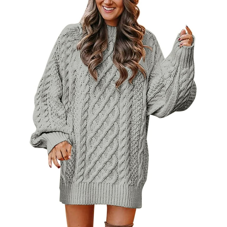 High Neck Thick Long Sleeve Sweater High Neck Thick Long Sleeve Sweater