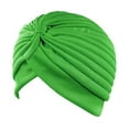 thumbnail image 1 of Baberdicy Turban Style Cap, Elastic Head Wrap Pleated Turban Headwrap – Soft Cap for Sleep, Travel & Hair Loss, Head Cover One Size, 1 of 3
