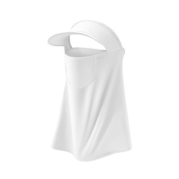 Baberdicy UV Protection Sun Hat & Scarf Set - Women's Summer Beach Accessories (Foldable, Wide Brim & Neck Cover) D One Size