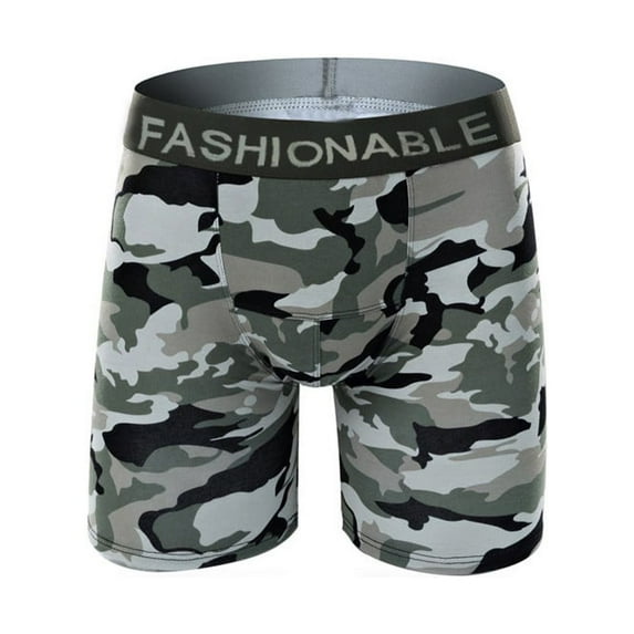 Baberdicy Underwear Women Cotton Fashion Mens Brief Underwear Camouflage Boxers Shorts Underpants Panties for Women