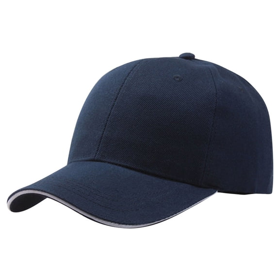 Baberdicy Unisex Snapback Baseball Cap Cotton Polyester, Navy One Size