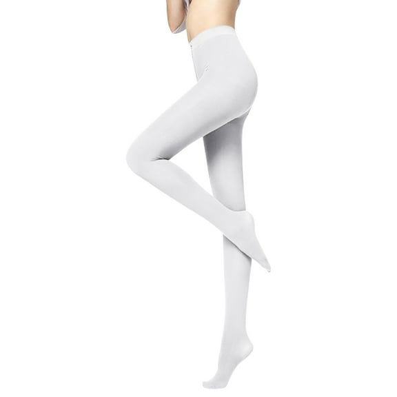 Baberdicy Velvet Leggings, Women's Pants Women's Velvet Leggings – High-Waist Thermal Tights for Winter, White, One Size