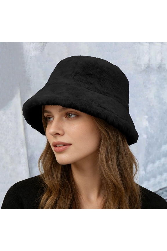 Women's Basic Winter Beanie, Simple Knit Hat, Cold Weather Cap, Ideal for Women Everyday Winter Wear Black