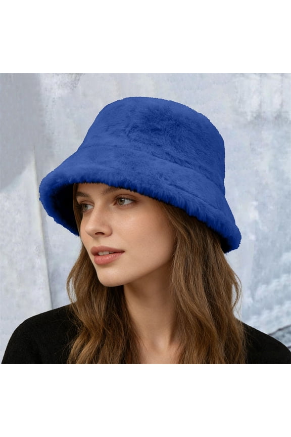 Women's Basic Winter Beanie, Simple Knit Hat, Cold Weather Cap, Ideal for Women Everyday Winter Wear Blue
