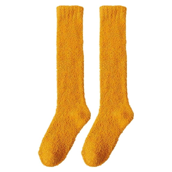 Baberdicy Womens Fuzzy Socks Soft Cozy Women Winter Socks Warm Knee High Socks Long Cosy Thermal Ladies Socks Fuzzy Thick Soft Socks for Ladies Girls Christmas Gifts Multipack
