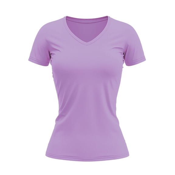 Baberdicy Womens Tops Summer Print Large Short Sleeve Loose Women's Short Sleeve T Shirt V Neck Tee Plus Size Tops for Women