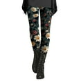 thumbnail image 1 of Baberdicy Yoga Pants Clearance Ladies' Slim Fit Floral Slimming Printed Bottom Pants, A Xxl, 1 of 5