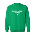 thumbnail image 1 of Babes Make Waves Crewneck Sweatshirt, 1 of 2
