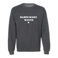 thumbnail image 1 of Babes Make Waves Crewneck Sweatshirt, 1 of 2
