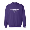 thumbnail image 1 of Babes Make Waves Crewneck Sweatshirt, 1 of 2