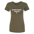 thumbnail image 1 of Babes Make Waves Womens crewneck tee, 1 of 2