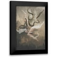 thumbnail image 1 of Babette 17x24 Black Modern Framed Museum Art Print Titled - Angel 1, 1 of 5