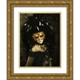 thumbnail image 1 of Babette 25x32 Gold Ornate Wood Framed with Double Matting Museum Art Print Titled - Bal Du Mask 3, 1 of 4