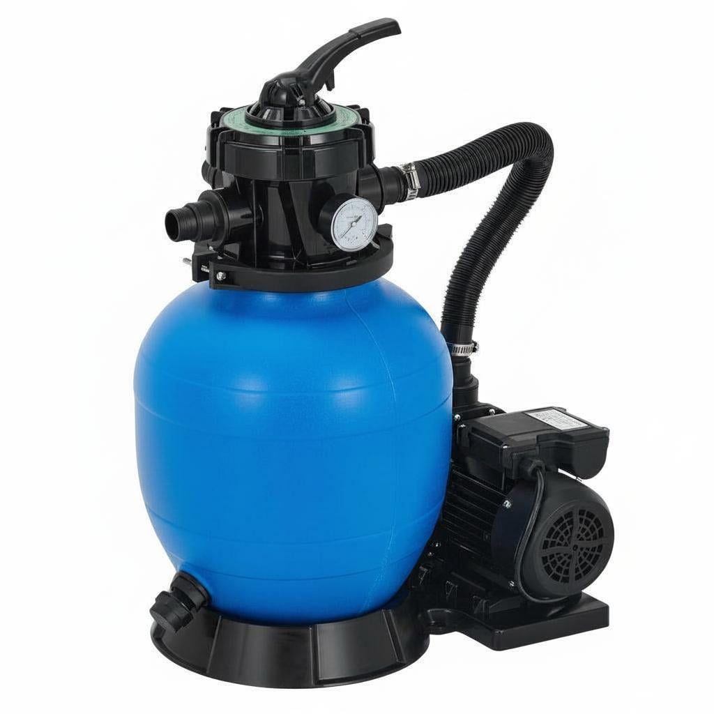 Babevy 13" Sand Filter Pump, 2642 GPH Xtreme Power Pool Pump for Above Ground Pools, 1/2HP