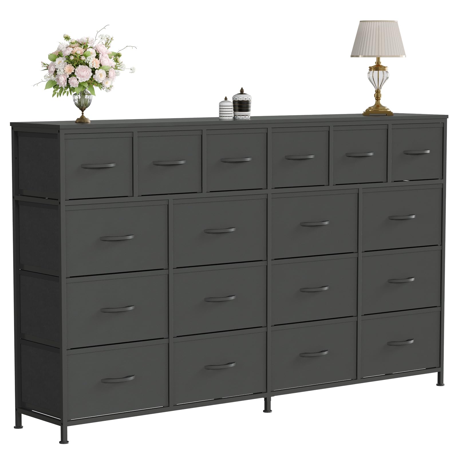 Babevy 18 Drawer Fabric Dresser Storage Chest for Bedroom, Closet, Entryway, Storage Furniture for Adults