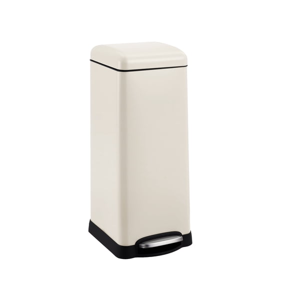 Babevy 30L Kitchen Garbage Cans Trash Can, with Soft-Close Lid,Removable Inner Bucket, Foot Pedal, for Home Office Bathroom