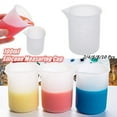 thumbnail image 1 of Babibeauty 10 Pcs Silicone 100ml Measuring Cup for Jewelry Crystal Scale Resin Glue Molds, 1 of 10