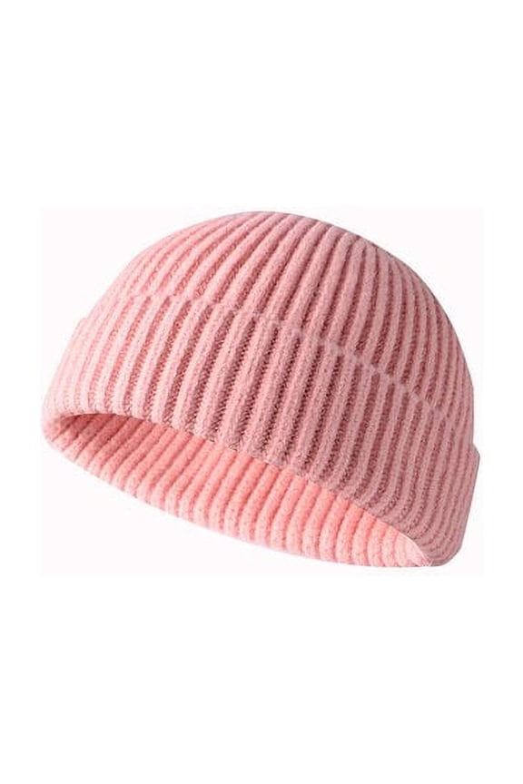 Trawler Beanie Watch Hat Roll-up Edge Skullcap Fisherman Beanie for Men Women