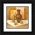thumbnail image 1 of Babichev 20x20 Black Ornate Wood Framed with Double Matting Museum Art Print Titled - Still-Life WITH PEARS, 1 of 4