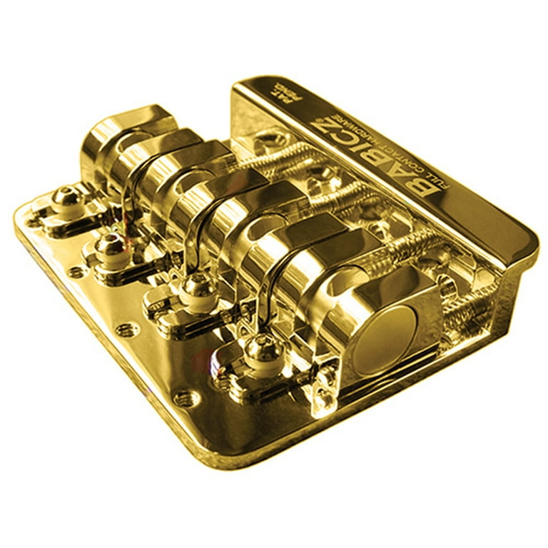 Babicz ORIGINAL SERIES FCH4 BASS BRIDGE, 4 String Top Load, gold