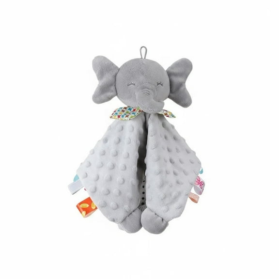 Babies Bunny Security Blanket Baby Girl Gifts Newborn Soft Pink Lovie for Infant and Toddler Snuggle Toy Stuffed Animal, Pink 16 Inch