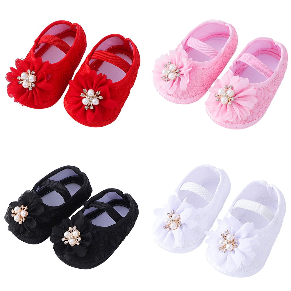 Babies' Canvas Shoes Sweet Princess Learning Walking Shoes - Walmart.com