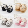 thumbnail image 1 of Babies' Cotton-padded Shoes Soft-soled Cute Plush Cartoon Decoration, 1 of 8