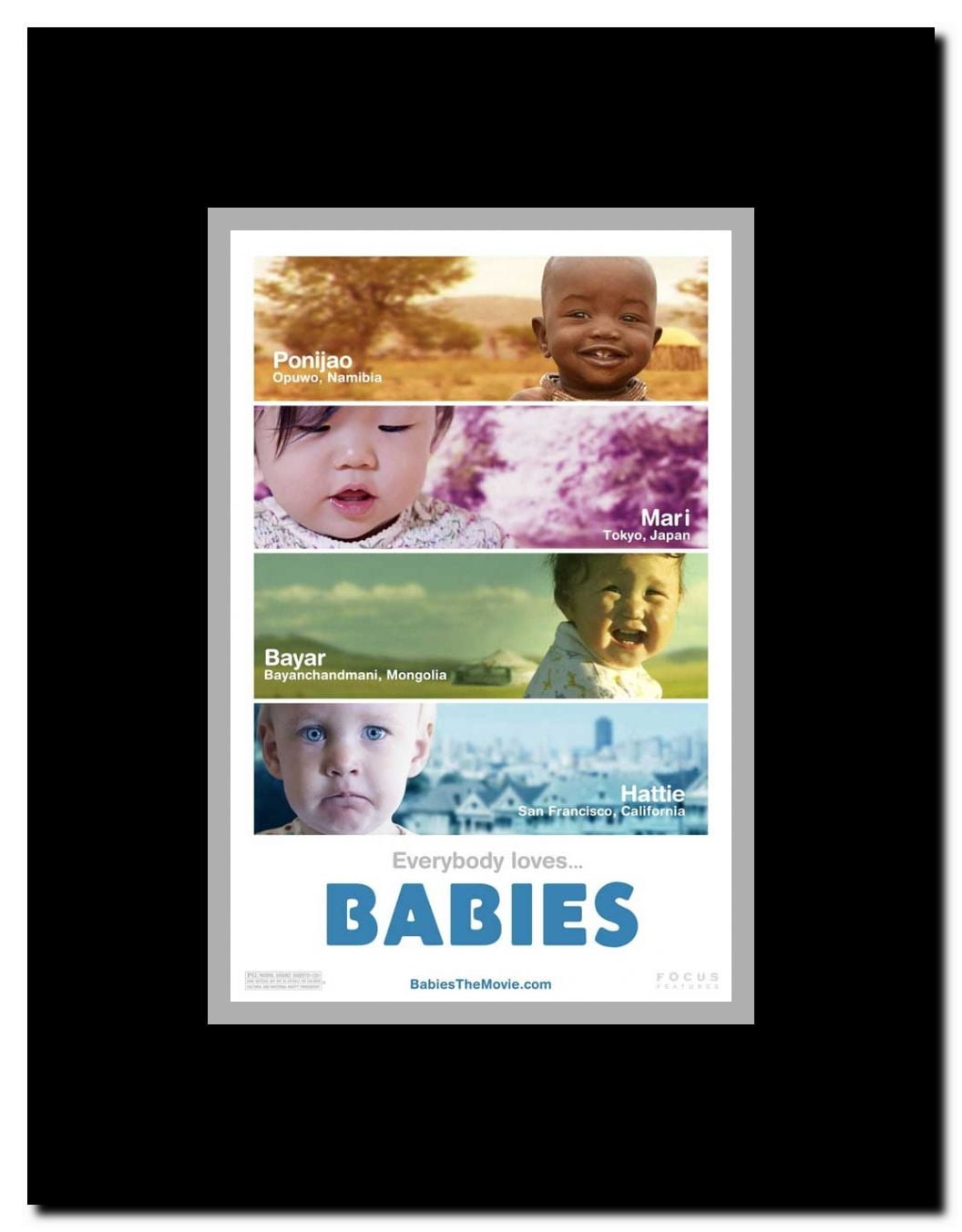 Babies Framed Movie Poster